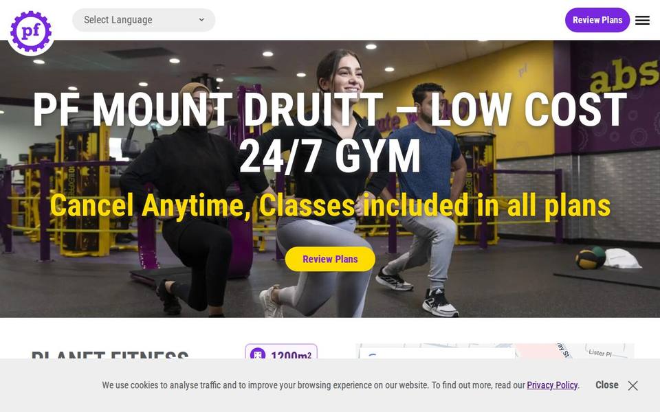 Planet Fitness Mount Druitt website