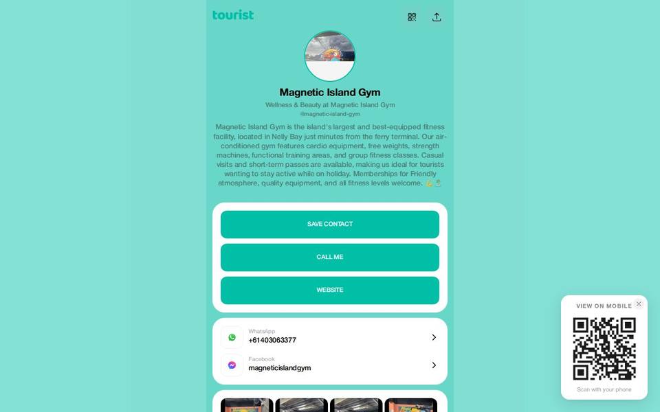 Magnetic Island Gym website