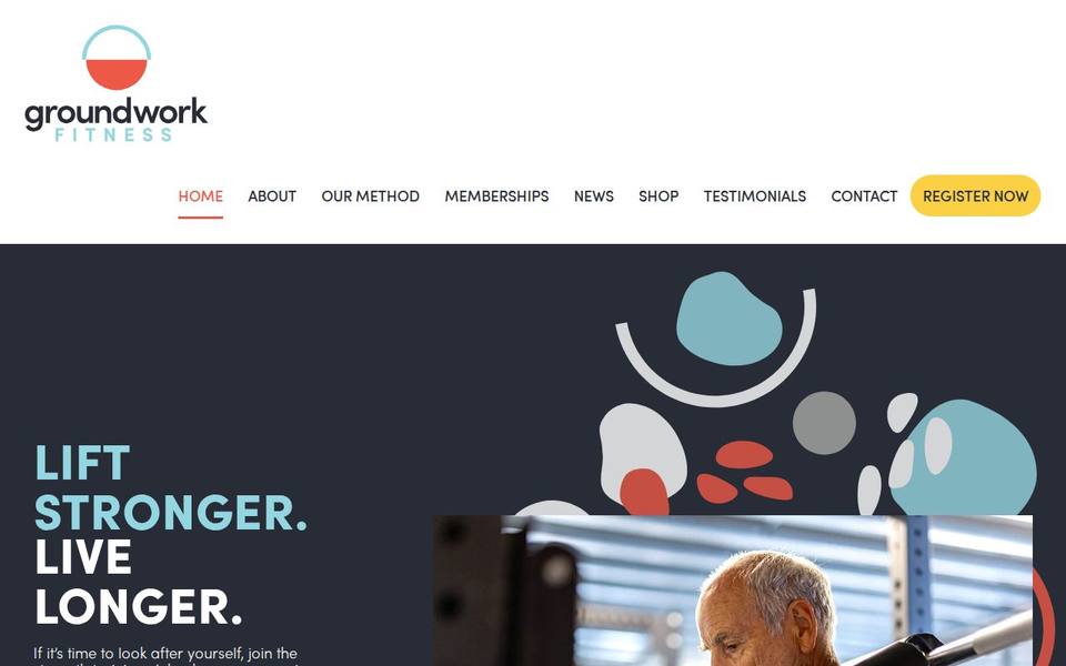 Groundwork Fitness website
