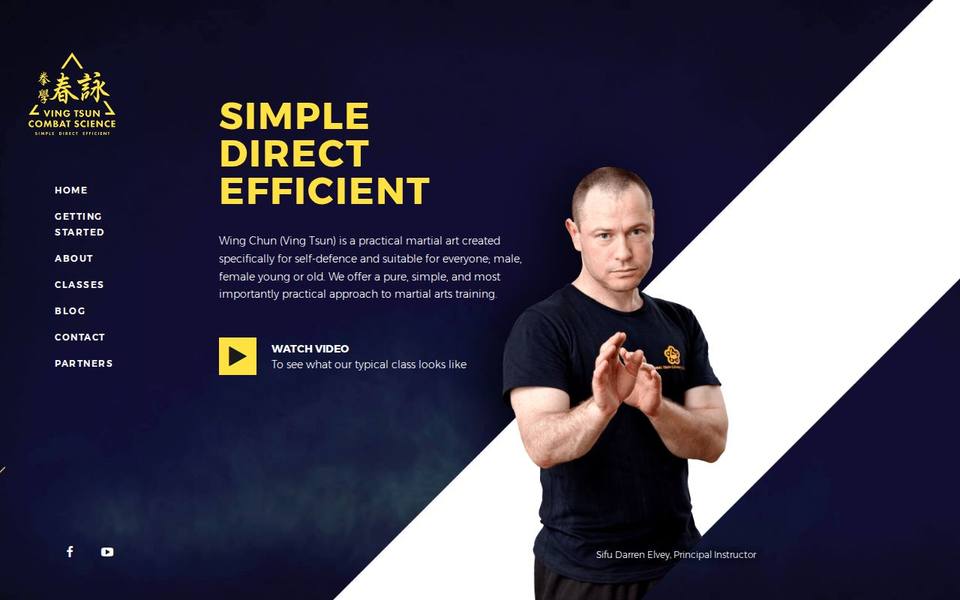 Ving Tsun Combat Science website
