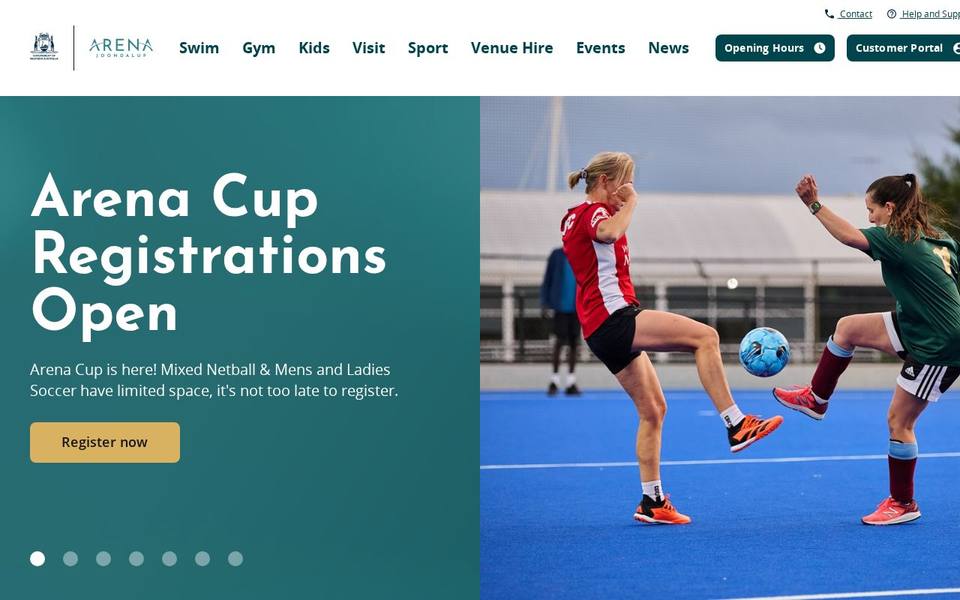 HBF Arena website