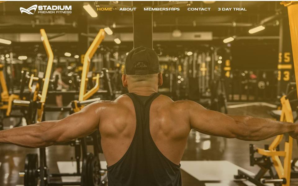 Stadium Premier Fitness website