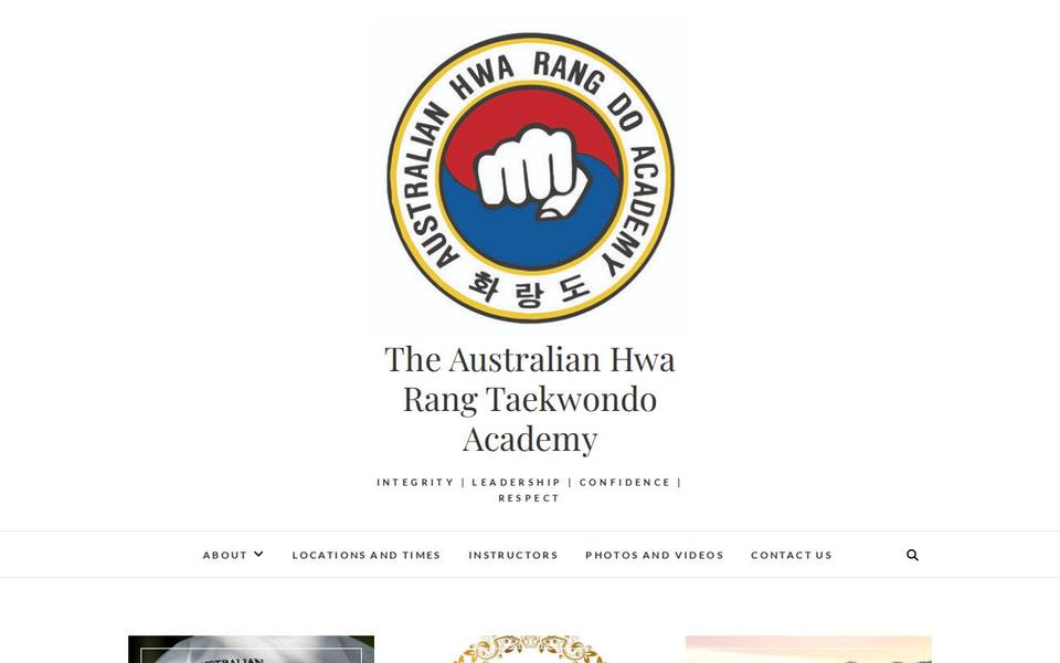 Hwarang Taekwondo West Ryde website