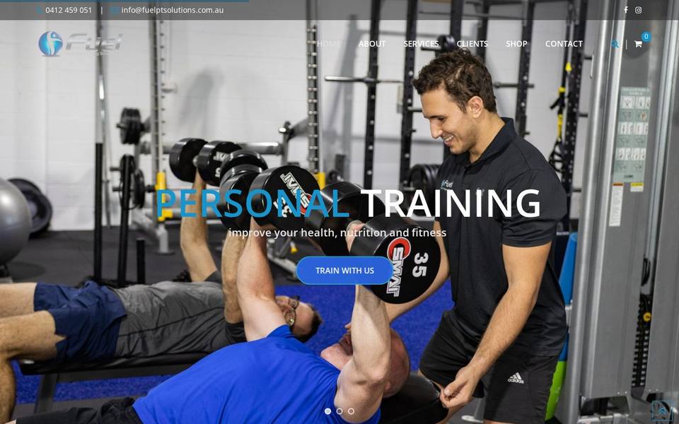 Fuel PT Solutions website