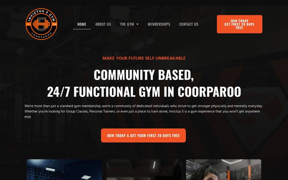 Invictus 5 website