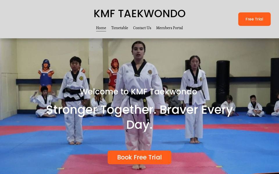 Korean Martial Arts and Fitness website