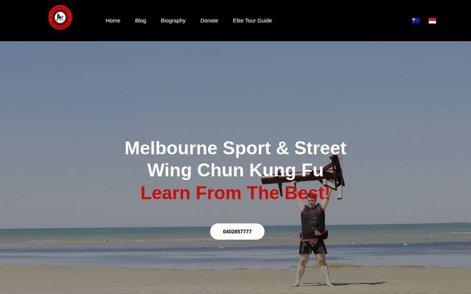Sifu Maurice's Sport and Street Wing Chun Kung Fu website