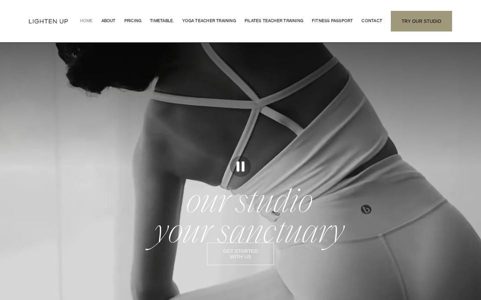 Lighten Up website