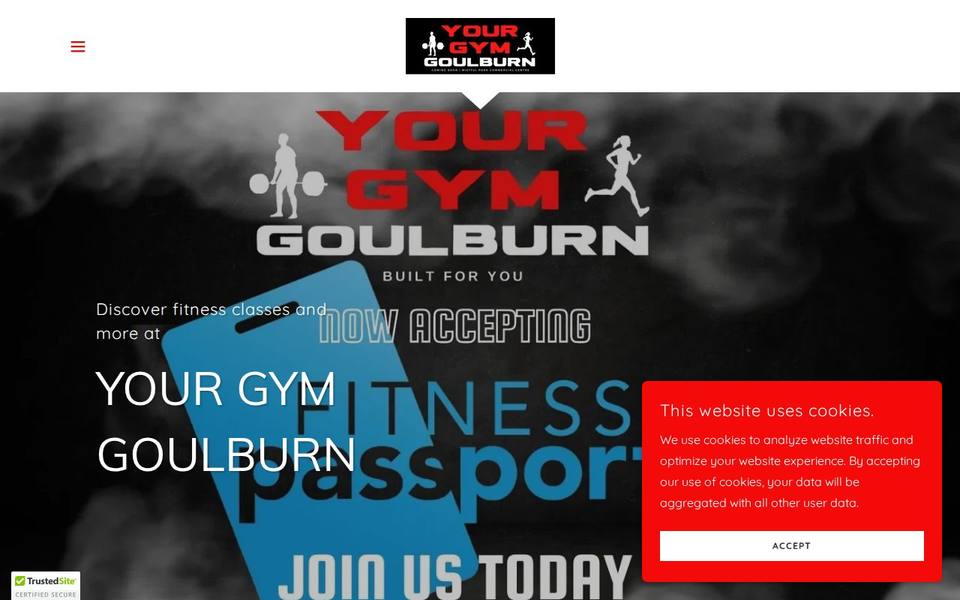 Your Gym Goulburn website