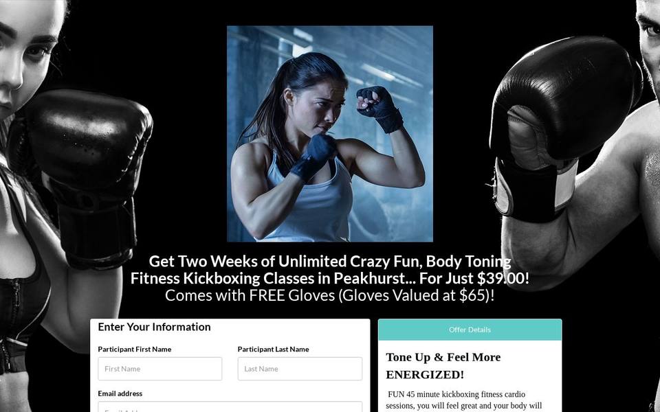 Fitness Kickboxing Peakhurst website