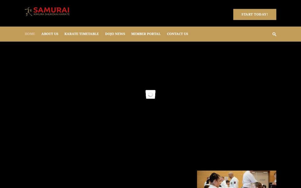 Samurai Dojo website