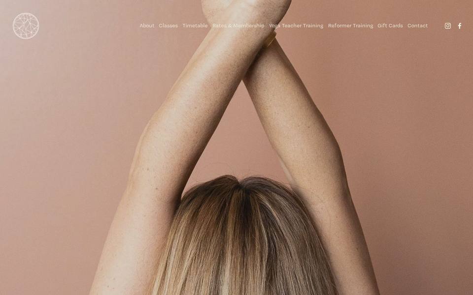 Cosmic Yoga & Pilates website
