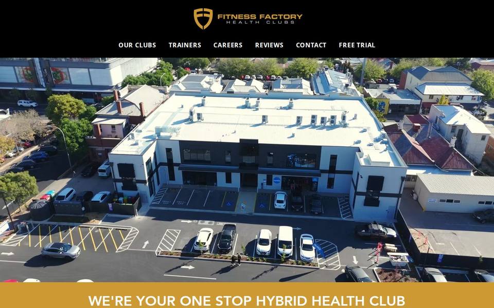 Fitness Factory Health Clubs Prospect website