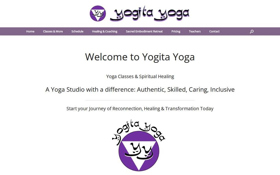 Yogita Yoga website