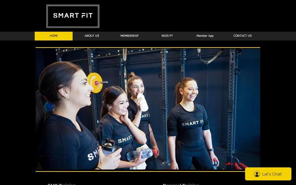 Smart Fit Studio website