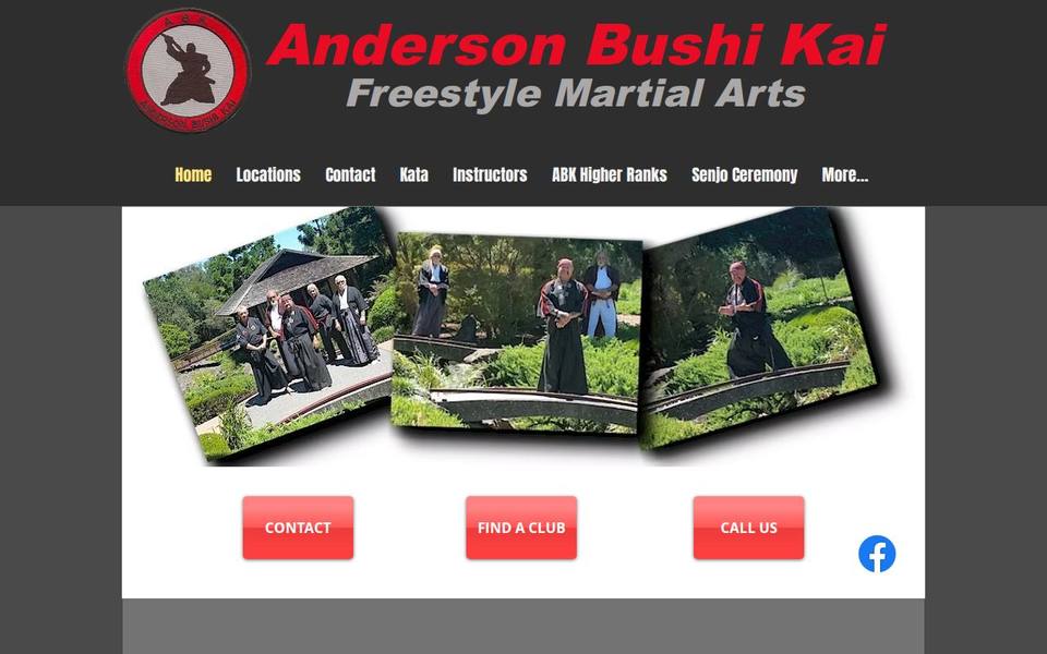 Anderson Bushi Kai website