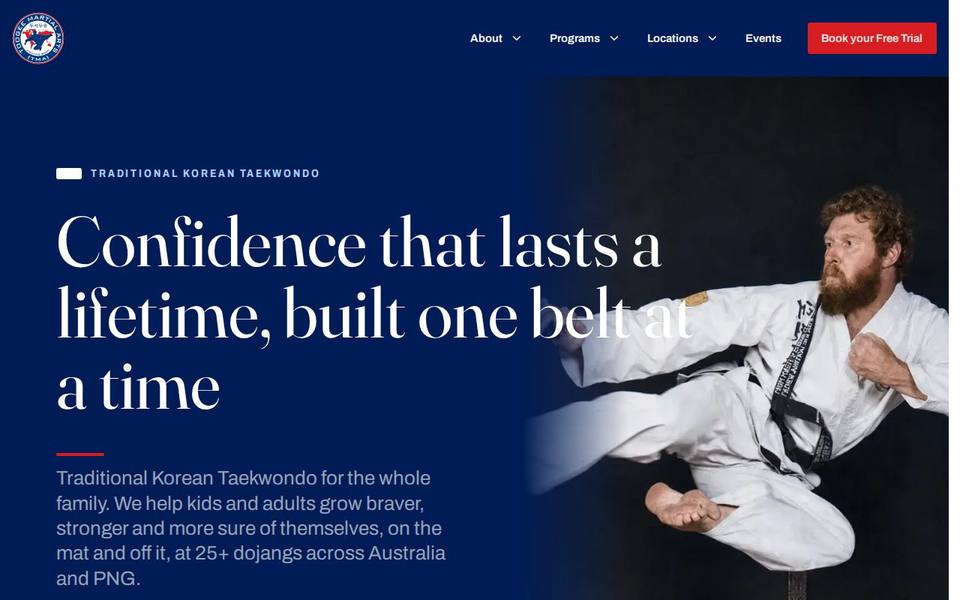 Toogee Martial Arts - Medowie website