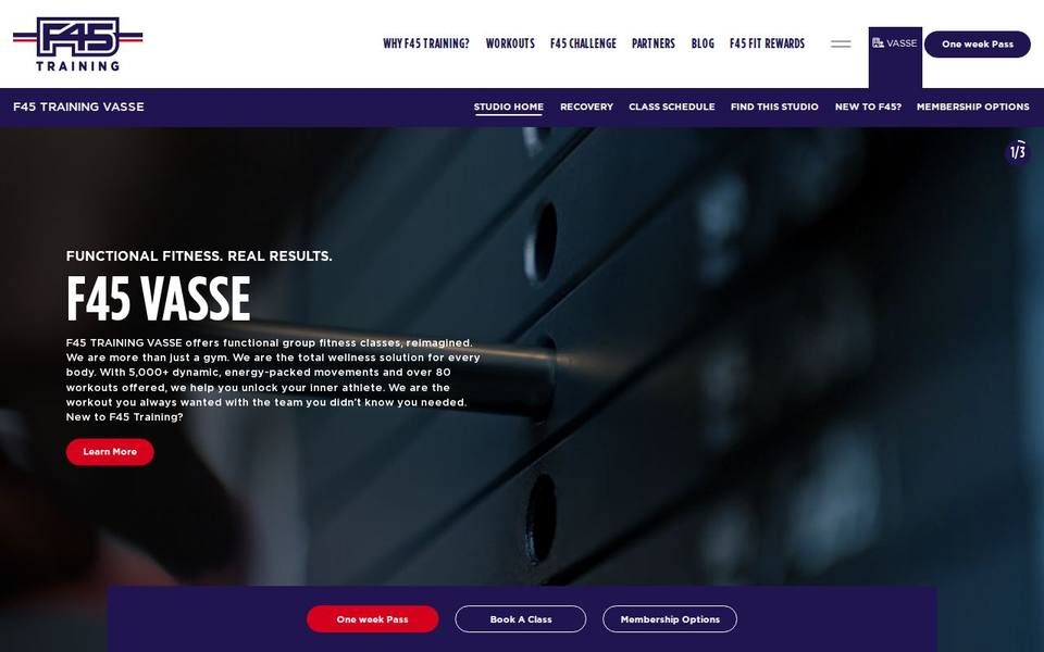 F45 Vasse website