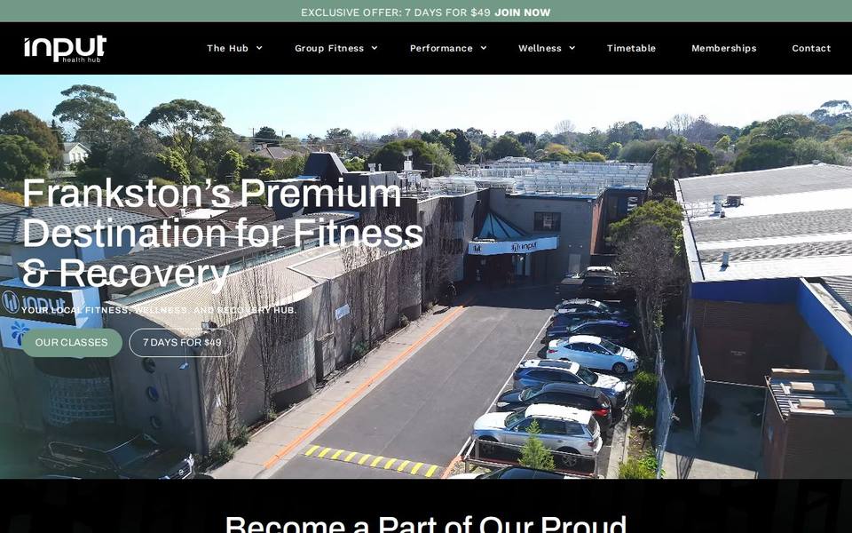 input health hub website