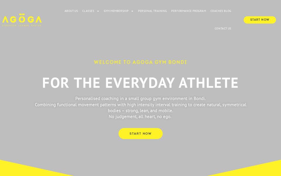 Agoga website