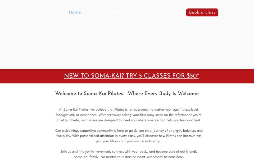 Soma-Kai website