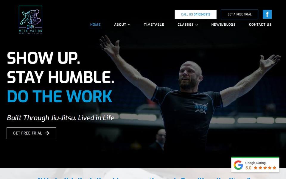 Mota-Vation Brazilian Jiu Jitsu website