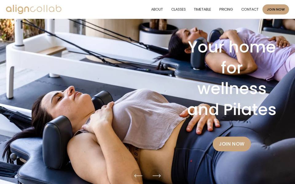 Align Collab website