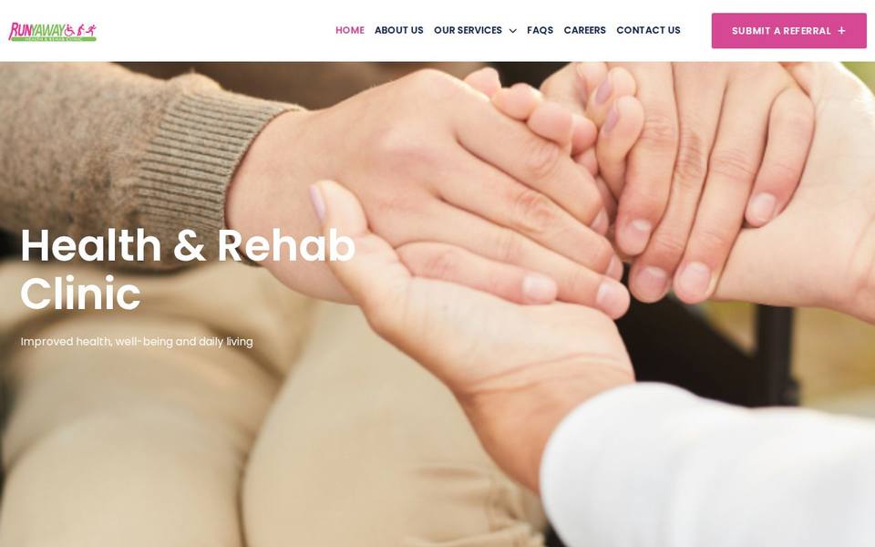 Runyaway Womens Fitness website