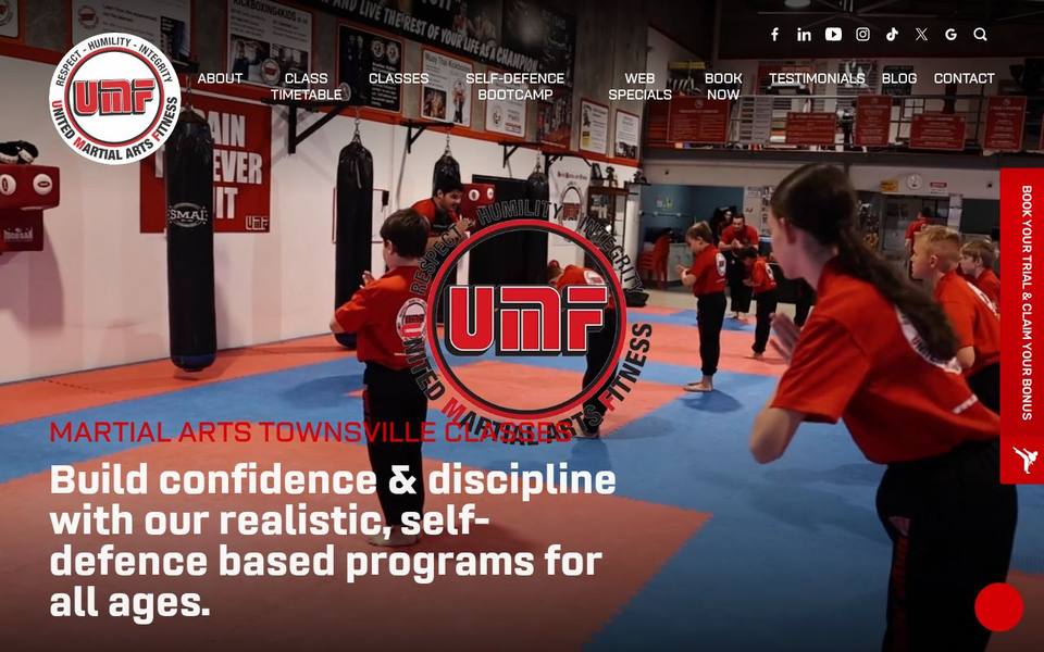 UMF Academy website