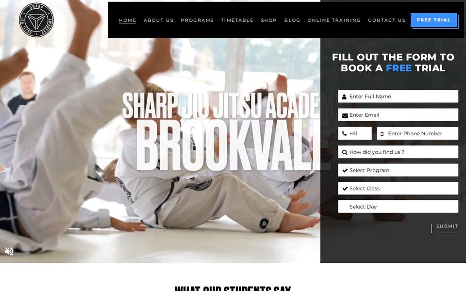 SJJA Brookvale website