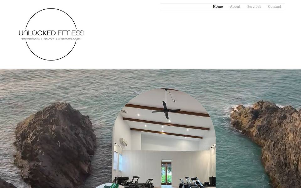 Unlocked Fitness Noosa website