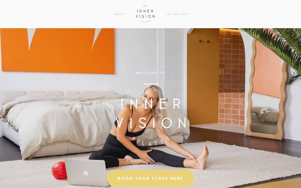 Inner Vision Pilates website