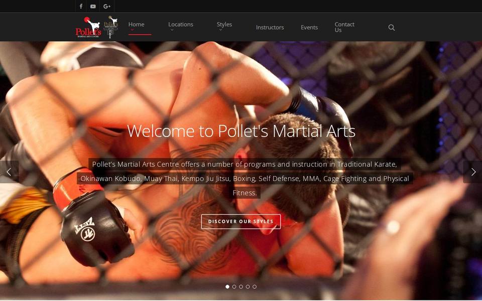 Pollet's Martial Arts website