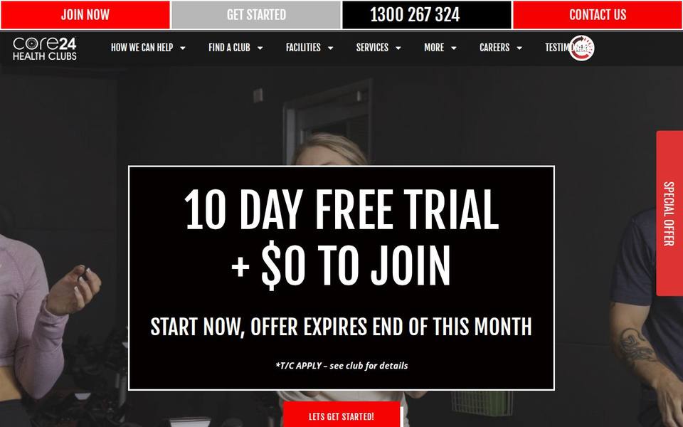 Core24 Seaford website
