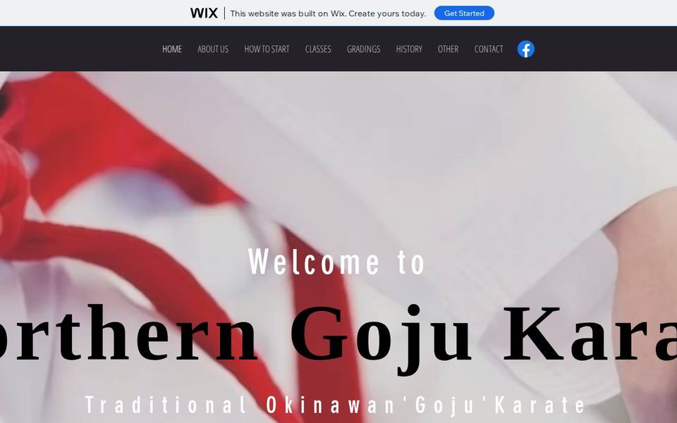 Northern Goju Karate website
