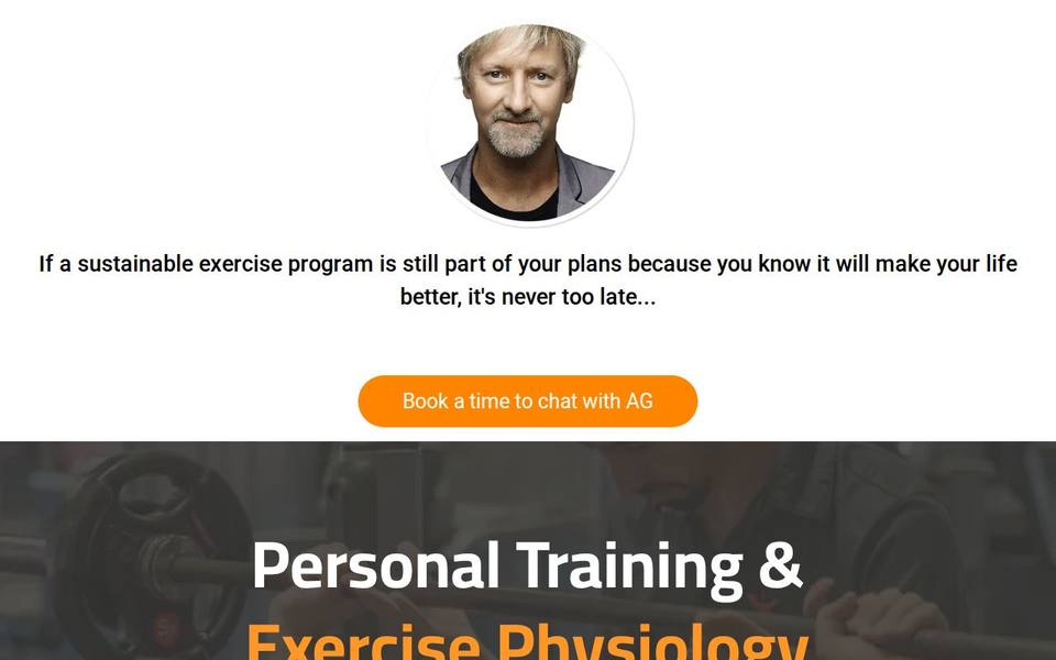 Best Practice Personal Training of Brisbane Personal Training/Gyms website