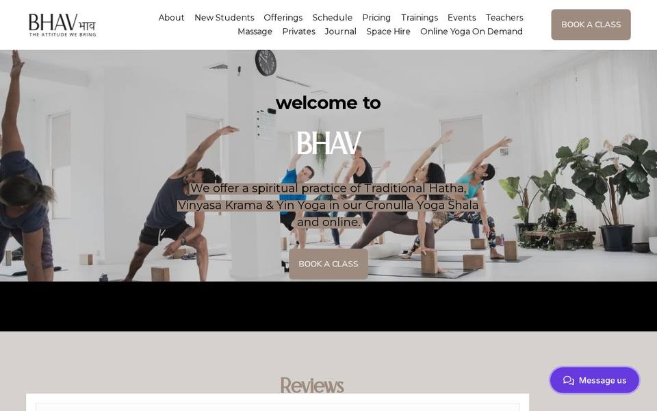 BHAV website