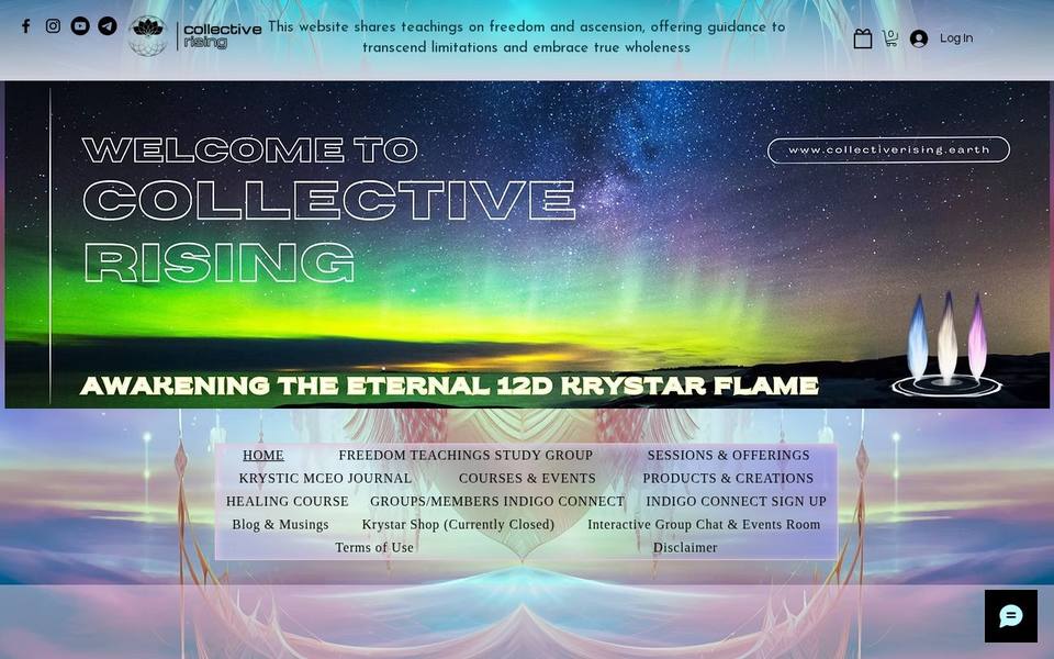 Collective Rising website