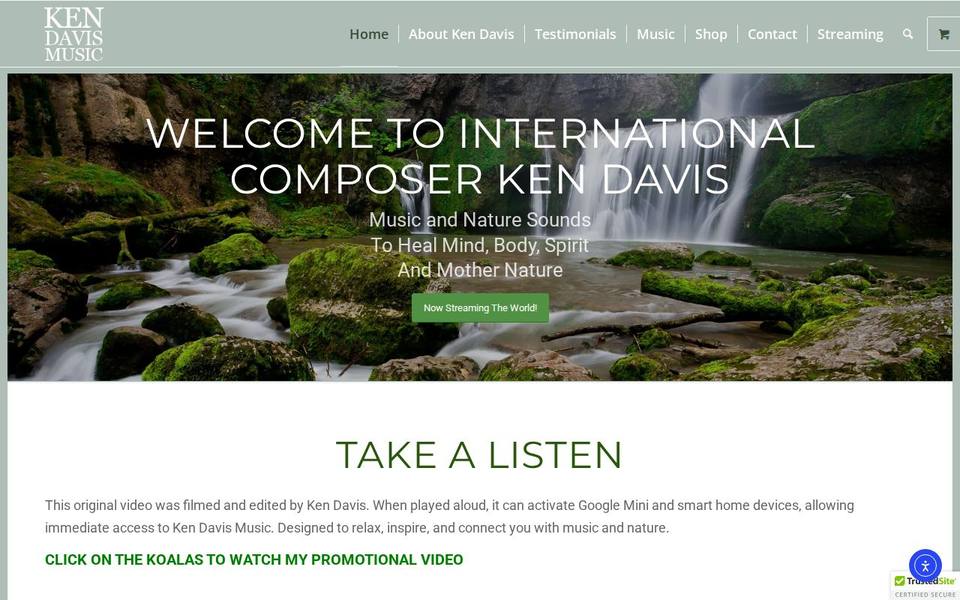 Davis Ken Music International website