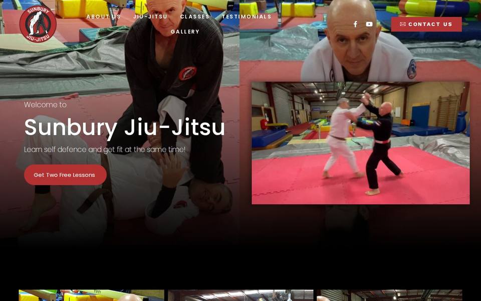 Sunbury Jiu-Jitsu website