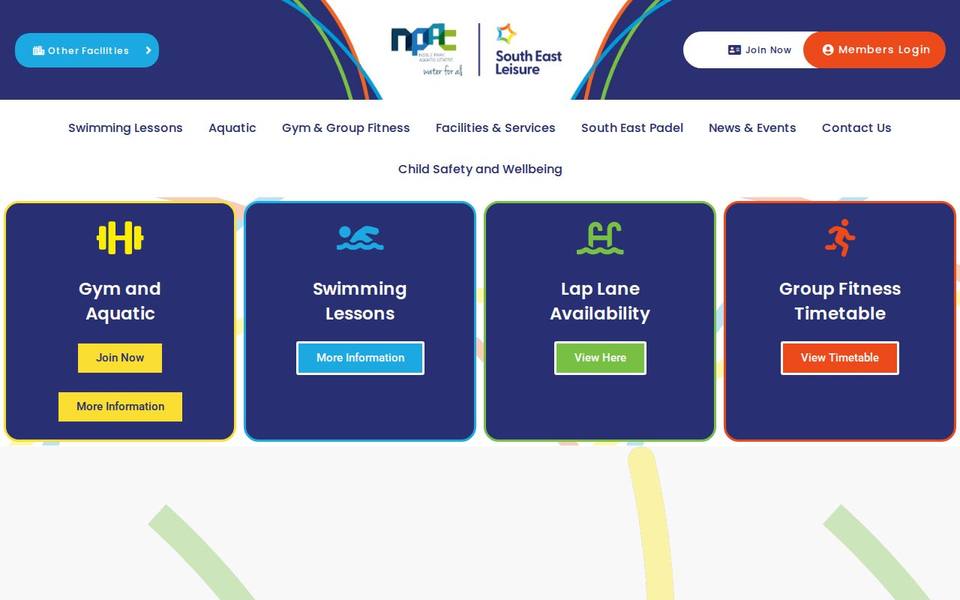 Noble Park Aquatic Centre website