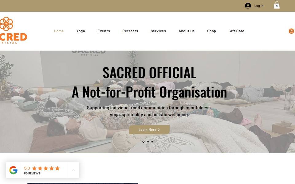 Sacred Official website